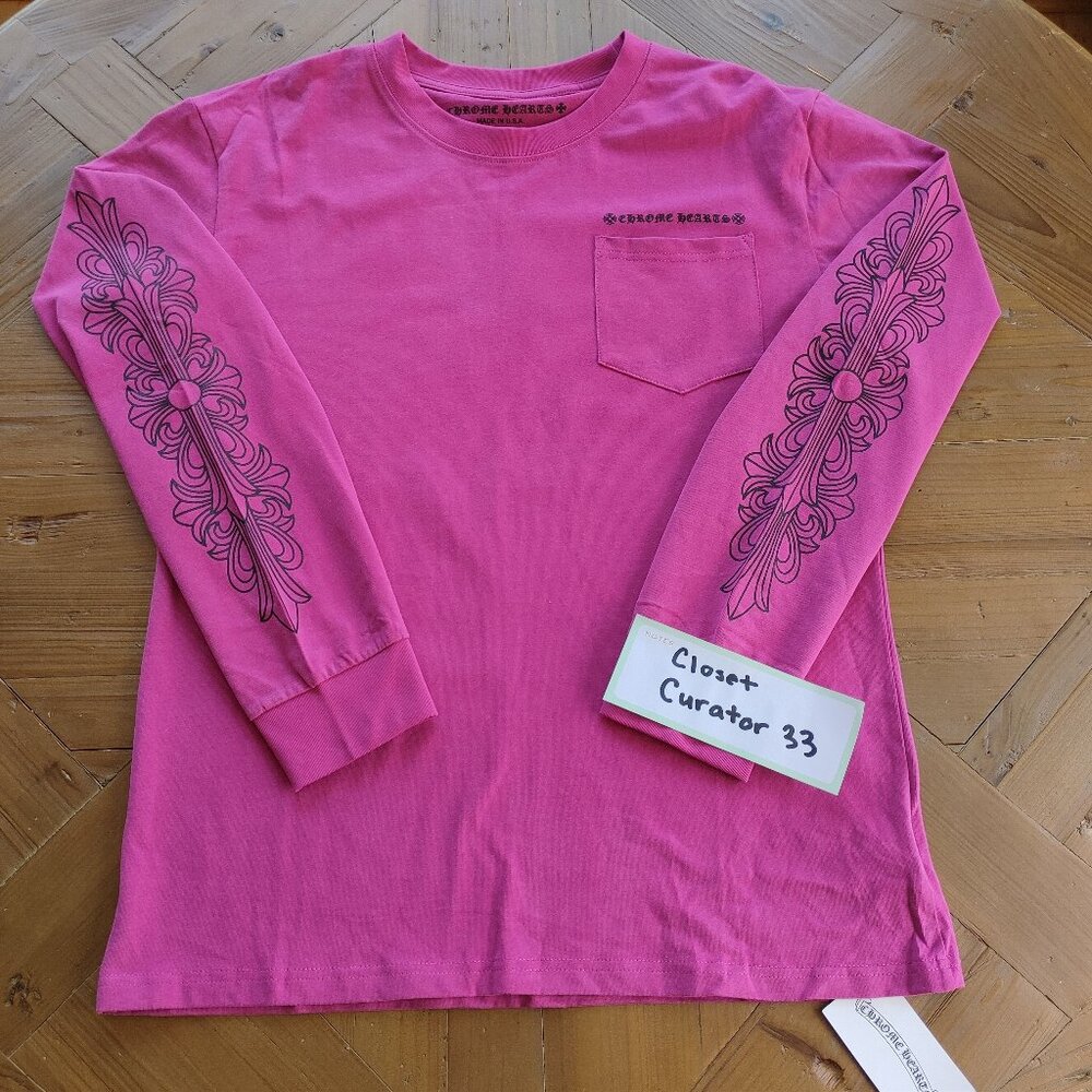 Chrome Hearts x Matty Boy Spider Long-Sleeve Purple size XL (New)